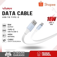 Vivan SC200S SC200 II Data Cable Type C Android 200cm 2M