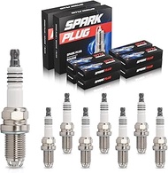 ENA Set of 8 Platinum Spark Plug Compatible with BMW 540i 545i 645Ci 650i 740i 740iL 745Li M5 X5 Z8 