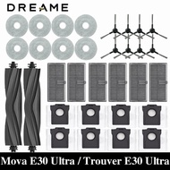 Dreame Mova E30 Ultra / Trouver E30 Ultra Robot Vacuums Cleaner Accesories Main Side Brush Filter Mo