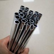 FUYI Aluminum tube OD 8mm ID 6mm aluminum alloy round tube outer diameter 8mm inner hole 6mm length 