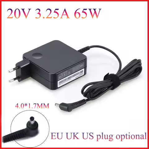 Power Adapter 65W 20V 3.25A Laptop AC Charger For Lenovo Ideapad 330-15ibk ADLX65CLCC2A 5Aa10K78736 