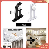 [Lovoski2] Curtain Rod Holder, Curtain Rod Holder, Curtain Rod Holder for Shower Rooms