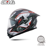 Gille Helmet 135 GTS V1 MUFFLER Motorcycle Helmets Full Face Dual Visor