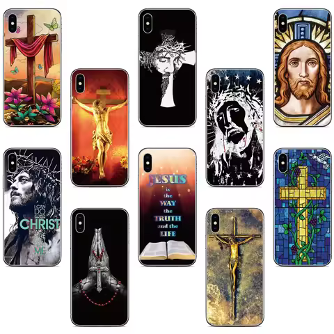 Cross Jesus Cover For LG Wing Velvet K22 K61 K62 K50 K51 K52 K40 Q6 Q7 Stylo 5 6 G8s G8X G6 G7 G8 V5