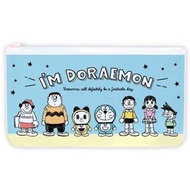 Kcompany - Fujiko-Pro Doraemon 多啦A夢 日版 PE塑膠 拉鍊 口罩袋 便攜 迷你 密實袋 小物袋 口罩套 2020年款 日本製 機械貓