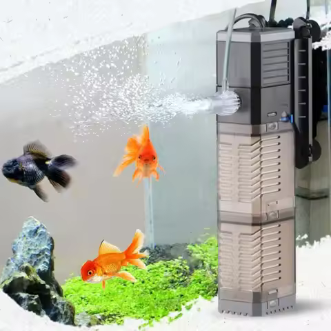 New 4-in-1 Aquarium Submersible Pump CHJ502/CHJ602/CHJ902/CHJ1502 Replacement Cotton Fish Tank Filtr