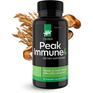 Daiwa PeakImmune4® – Immune Support Supplement for Adults with Rice Bran Arabinoxylan Compound (RBAC