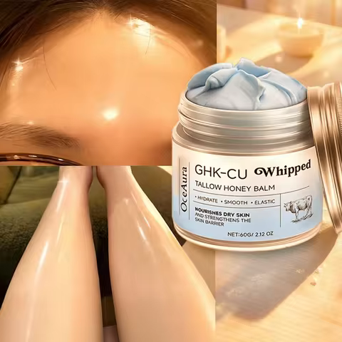 Copper Peptides PDRN GHK-Cu Beef Tallow for Skin Blue Balm Manuka Honey Face and Body Moisturizer Ma