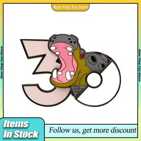 Genuine Pokemon 30th Anniversary Ground Type Diglett Cubone Serise Fridge Magnets Gligar Cubone Game