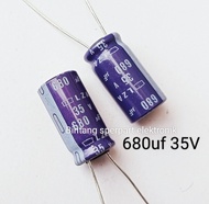 (1 Buah) KAPASITOR ELCO 680UF 35V CAPACITOR ELCO 680UF 35V KAPASITOR ELCO 35V 680UF ELCO 680UF 35VOL