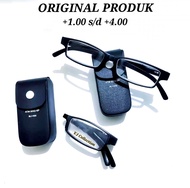 BAYAR DI TEMPAT-Kacamata Baca Lipat PraktisSimpelDan Ringan | Kaca mata Plus Model Lipat Pria Dan Wa