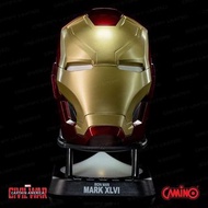 Marvel Ironman 1:8 Speaker CAMINO Iron Man MK46 Helmet Mini Bluetooth Speaker 鐵甲奇俠藍牙喇叭