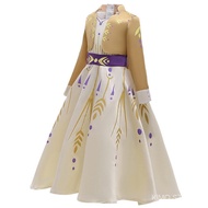 Elsa Frozen Dress Costume Princess Party Dresses Anna Princess Dress Christmas Birthday Dress For Kids Girl