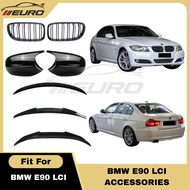 BMW E90 E92 2006-2012 Bodykit Front Grille Mirror Cover Spoiler Accessories Gloss Black