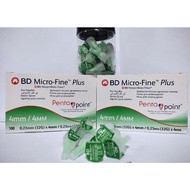 BD Micro Fine Needle 4mm 32g (Jual Loose)