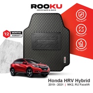 Rooku Car Mat   Honda HRV Hybrid 2019-2022 MK2,RU Facelift
