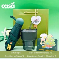 CASA Xmas Gift Bag Set 3-in-1 Practical Gift Ideas Birthday Party Souvenirs Christmas Gift Giveaway