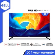 GELL Smart TV 32 inch LED TV With Android TV / MYTV / WIFI