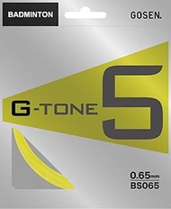 Gosen BS065 G-TONE 5 Badminton Gut, Flash Yellow