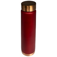 The Copper Water Bottle | Water Bottle | 100% Pure Copper | Yoga, Gym, School, Home, Office (900 ml 