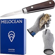 Oyster Shucking Knife and Gloves Set - Premium Oyster Knife and Oyster Shucking Glove Kit - Professi