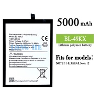 แบตเตอรี่🔋 Infinix Note 11 Note 12 Pro Note 12 G96/ BL-49KX/ 5000mAh Battery รับประกันคุณภาพ