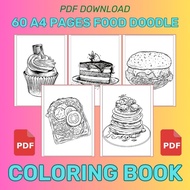 PDF COLORING PAGE FOOD PDF BUKU MEWARNA MAKANAN