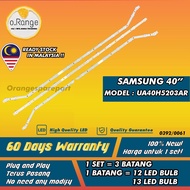 UA40H5203AR SAMSUNG 40" LED TV BACKLIGHT (LAMPU TV) SAMSUNG 40 INCH LED TV BACKLIGHT UA40H5203 40H52