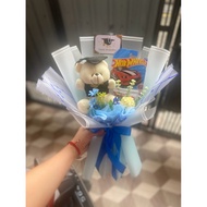 HOTWHEELS Hot Wheels graduation doll bouquet, graduation bouquet - Hot Wheels bouquet - graduation b
