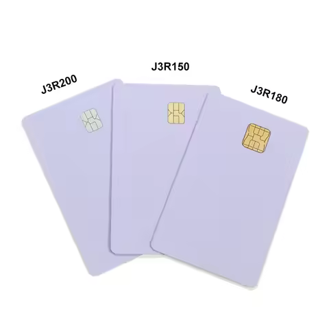 1PCS Unfused JAVA Card,J3R150/J3R180/J3R200 JCOP Smart Card Dual Interface Contact Contactless Java