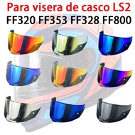 【2025NEW】Visera para LS2 FF320 FF353 FF328 FF800 Motorcycle Helmet Visor UV Protection Full Face Hel