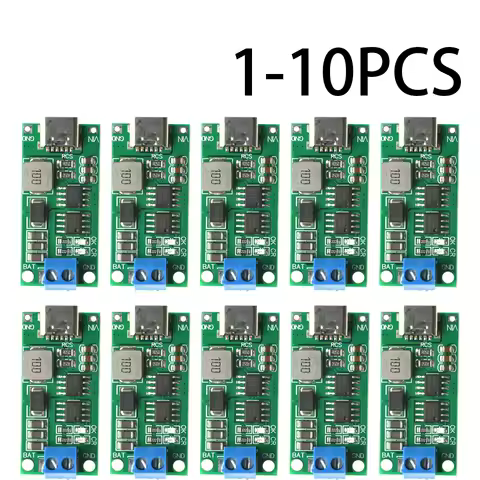 1-10PCS 2S 3S 4S Type-C To 8.4V 12.6V 16.8V Step-Up Boost LiPo Polymer Li-Ion Charger 7.4V 11.1V 14.