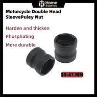 39-41MM Double Head Nut Socket Box Scooter 1/2 Drive Hex Shape Sleeve Removal Tool Motorcycle Nut Wr