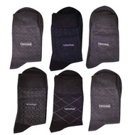 Renoma Men's Suit Silket Mixed Heavy Neck Socks 6 Piece ASST