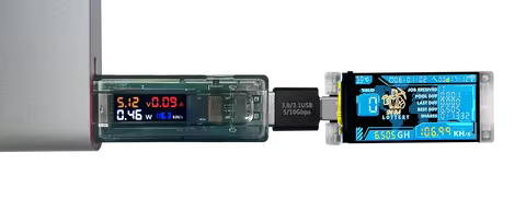 NMMiner Official nm-usb-chain ESP32 Crypto Lucky Solo Lottery 117KH/s better than Nerdminer v2 with 