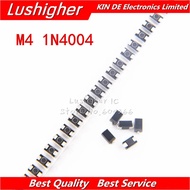 200PCS M4 1N4004 SMD 1A 400V IN4004 Rectifier Diode