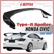 Honda Civic FE (2022-2026)  FL5 Type-R Spoiler Rear Spoiler Lip ABS Rear Trunk Lips GT Wing Tip Glos