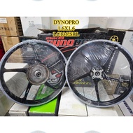 DYNOPRO SPORT RIM D2 5 BATANG 525 CUTTING TRC LC135/SRL110/SRL115 BLACK