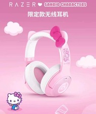 【免费邮寄】Razer 雷蛇 Sanrio Hello Kitty 家族款頭戴式 藍牙 無線 耳機 帶咪 女生 禮物
