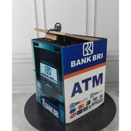 ATM piggy bank, money storage, size 15x20, jumbo safe piggy bank + premium mini ATM key