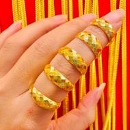 แหวนทองคำแท้ น้ำหนัก 1 กรัม ลายจักสาน ทองคำแท้ 96.5 % พร้อมใบรับประกันสินค้า
