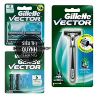 Gillette Vector 2-Blade Premium Razor/Razor...