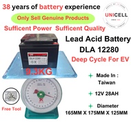 DLA12280 Deep Cycle For EV Battery Back Up Battery 12V 28AH Rechargeable Sealed Lead Acid  Battery B