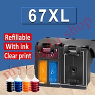 HP 67XL ink cartridge HP 67 HP67XL ink cartridge Compatible for hp 1255 2332 2732 2752 2755  4140 41