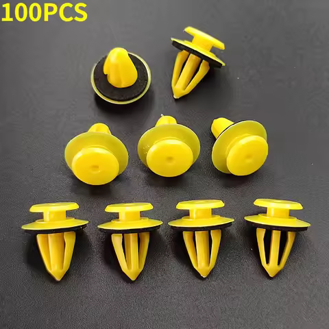 100X Auto Fastener Clips Car Plastic Fixed Clip for Citroen C3 C4 C5 Picasso Xsara Berlingo Saxo C4L