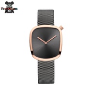 Bering Pebble Analog Women's Watch - Grey 18034-369 [ 34mm ]