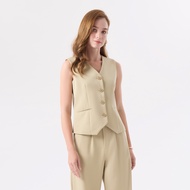 ESPADA เสื้อกั๊กสูท ผู้หญิง สีเขียวโทนสว่าง | Suit Vest | 05030