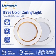Light Tech Ultra Thin LED Ceiling Light Pin Light 3 Colors 3500K/4000K Selectable 5W 9W Downlight