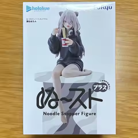 Original FuRyu Noodle Stopper Hololive Shishiro Botan PVC Anime Action Figures Model Collection Figu