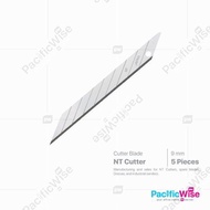 Snap Off Blade/NT Cutter Blade BD-100/Pisau Pemotong (5's/Pack) - 1Pack
